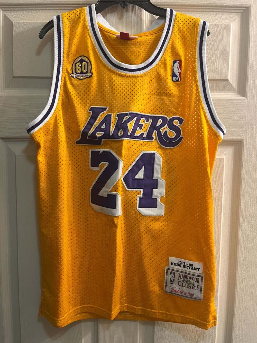 Mitchell & Ness Los Angeles Lakers Kobe Bryant 60th Anniversary Jersey